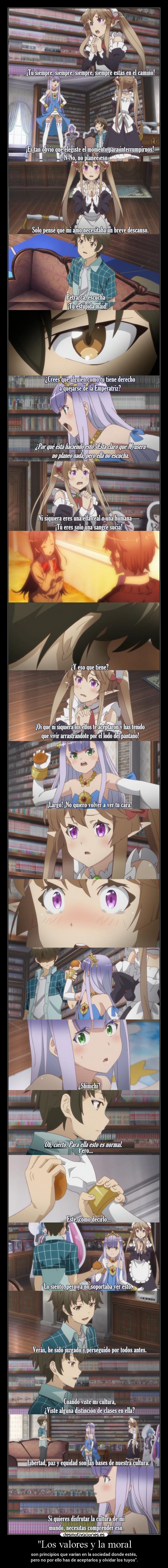 Los valores y la moral -