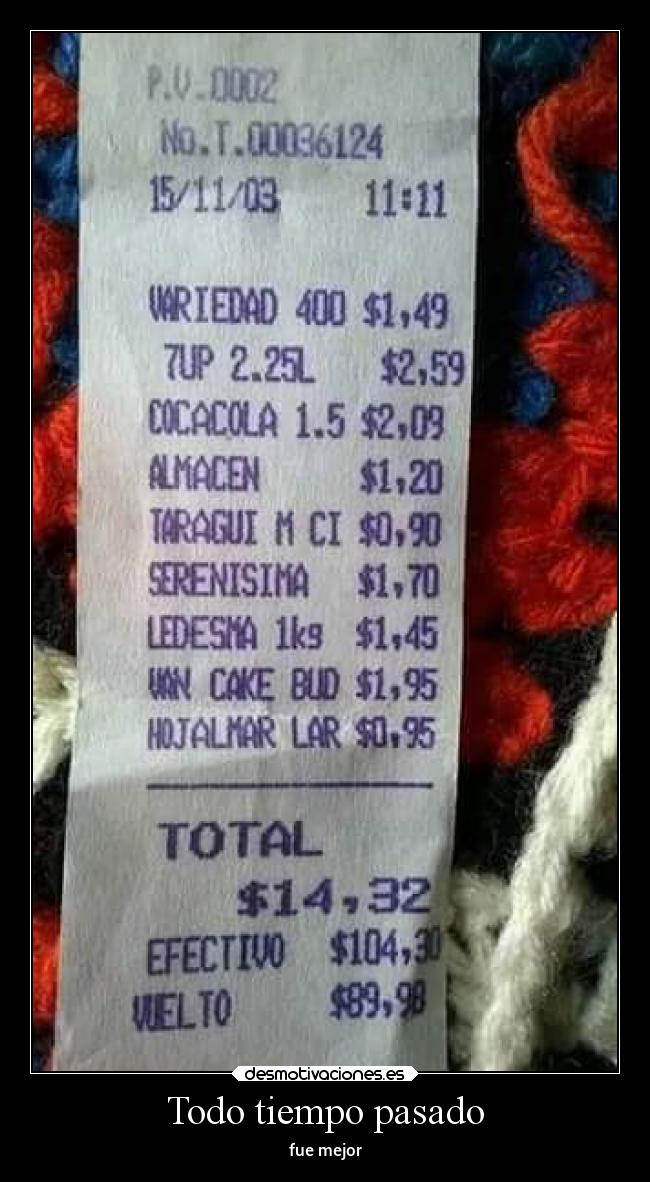 Todo tiempo pasado - 