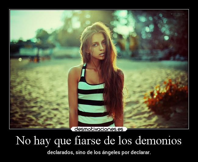 No hay que fiarse de los demonios - 