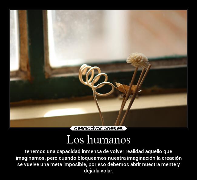 carteles pensamientos imaginacion suenos desmotivaciones