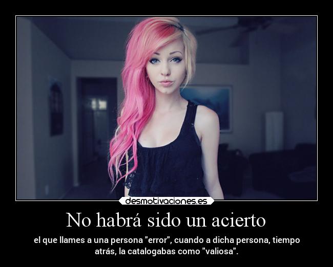 No habrá sido un acierto - 
