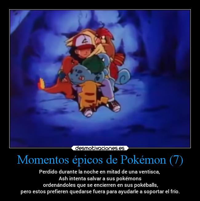 Momentos épicos de Pokémon (7) -