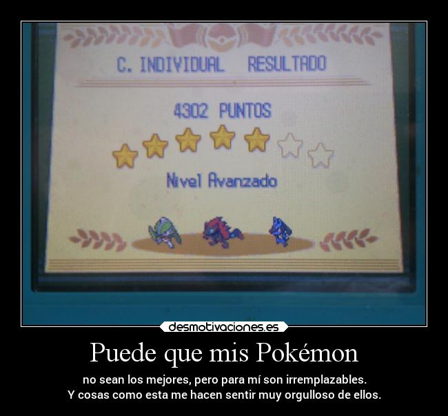 Puede que mis Pokémon -