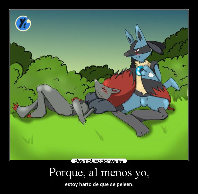 Porque, al menos yo, -