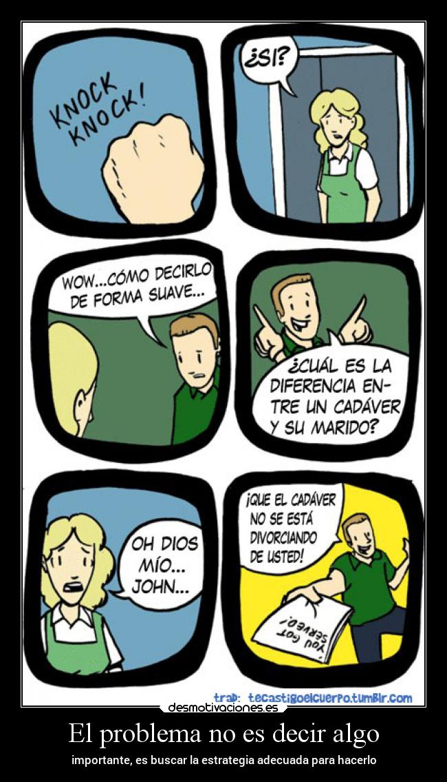 carteles problemas estrategias desmotivaciones