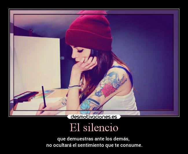 El silencio - 