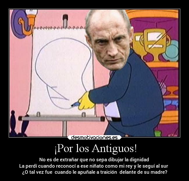 carteles simpsons roose bolton guardian del norte robb stark desmotivaciones