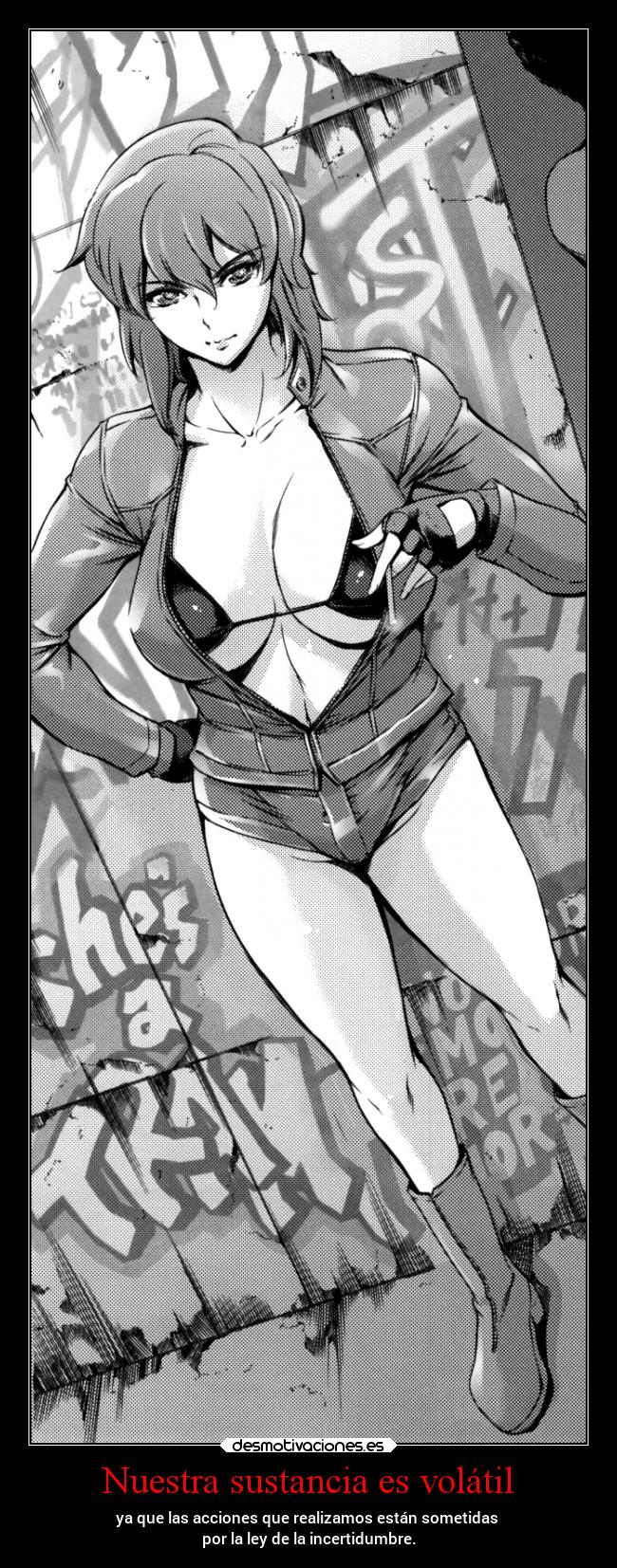 Nuestra sustancia es volátil -