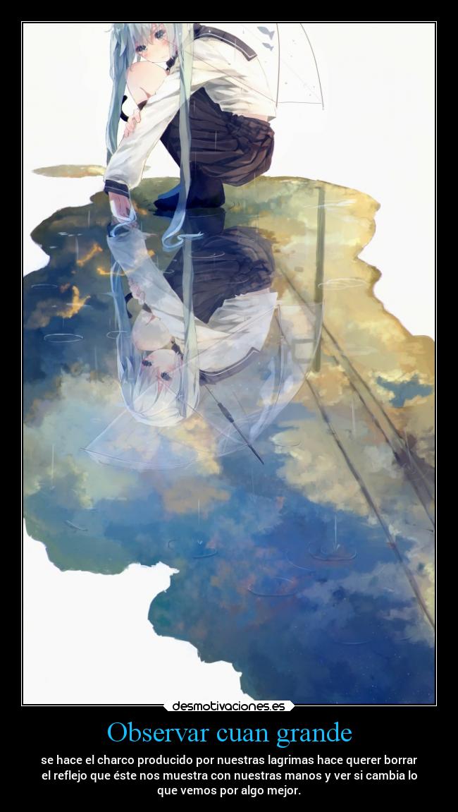 Observar cuan grande - 