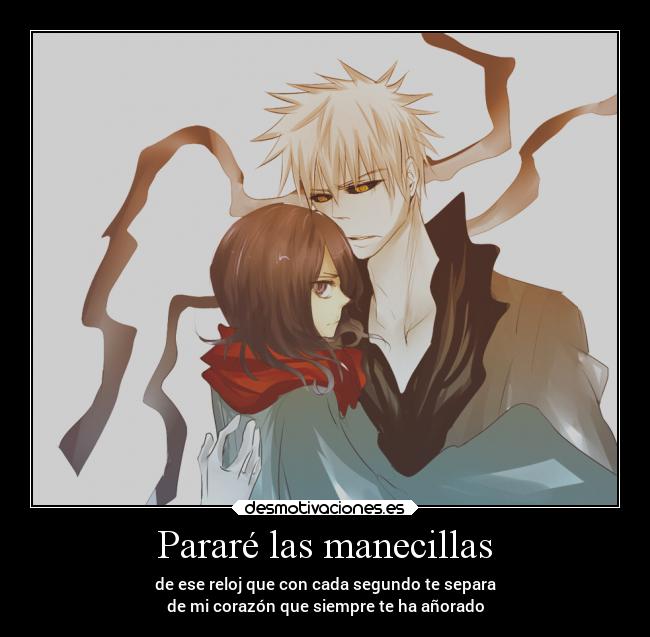 Pararé las manecillas - 