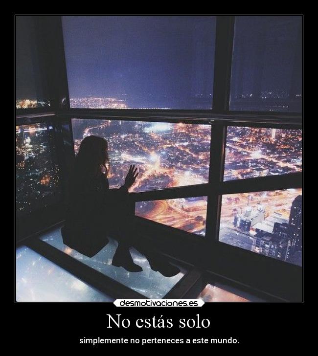 No estás solo -