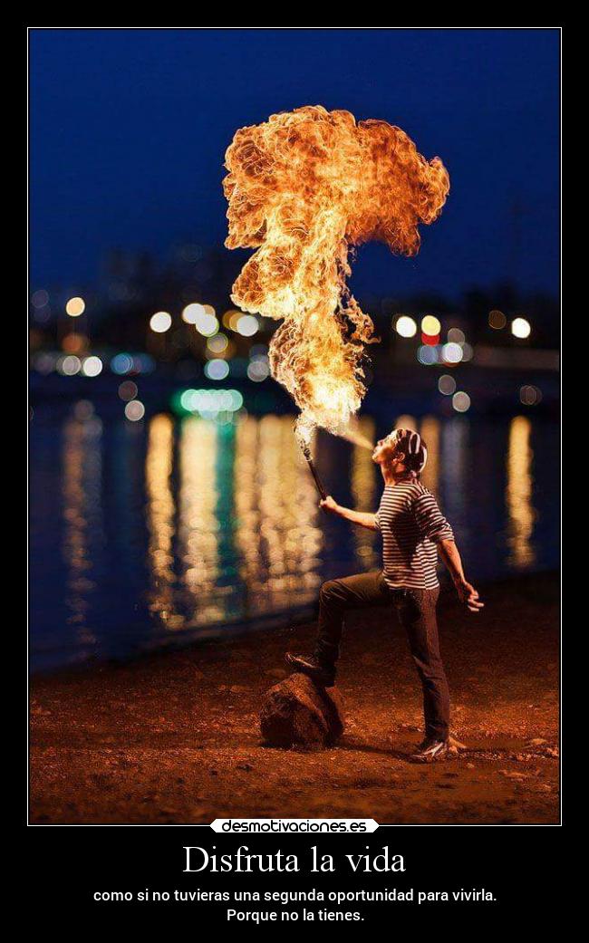 Disfruta la vida - 