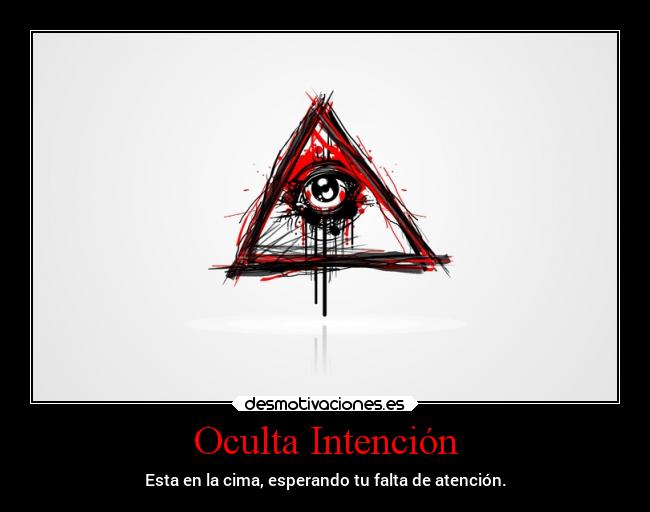 Oculta Intención - 