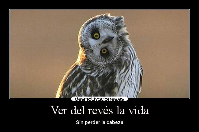 Ver del revés la vida -