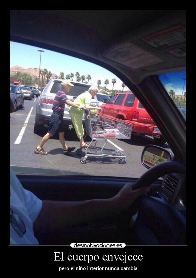 El cuerpo envejece -