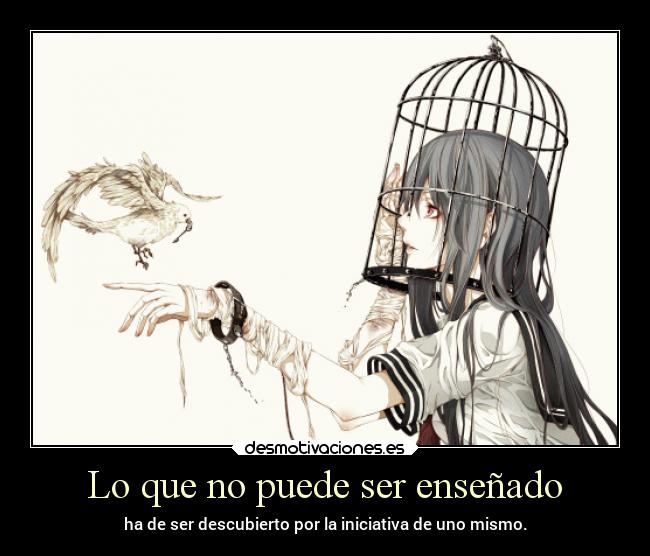 Lo que no puede ser enseñado - 