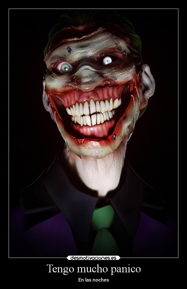 Tengo mucho panico -