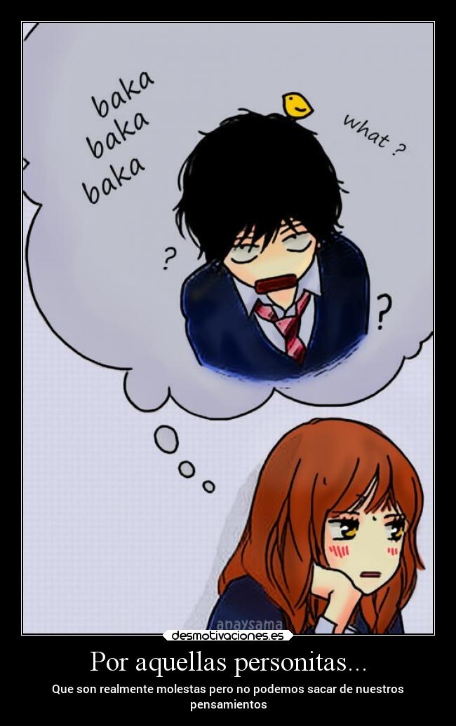 Por aquellas personitas... -