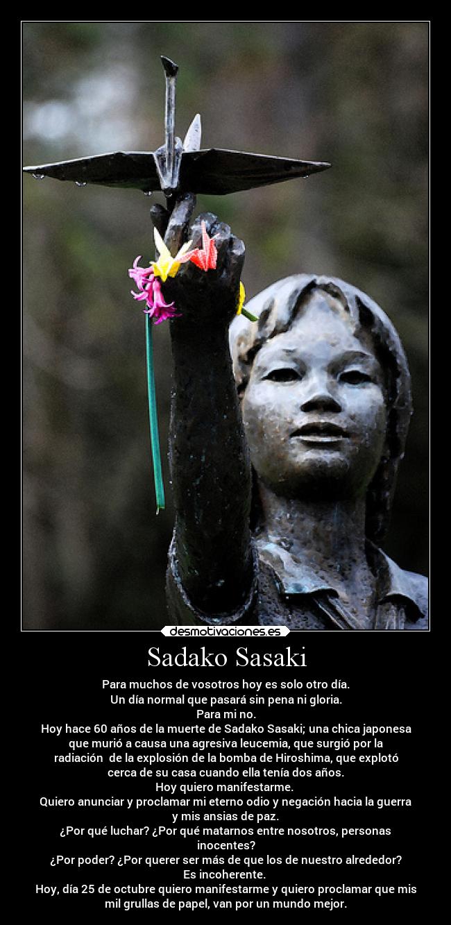 Sadako Sasaki - 