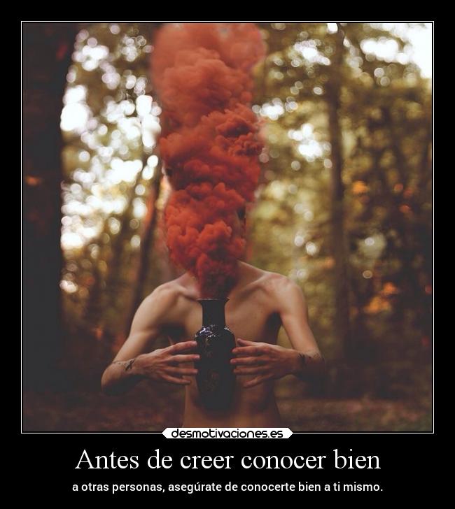 Antes de creer conocer bien - 