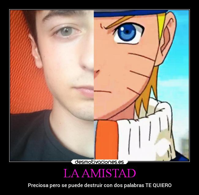 LA AMISTAD - Preciosa pero se puede destruir con dos palabras TE QUIERO