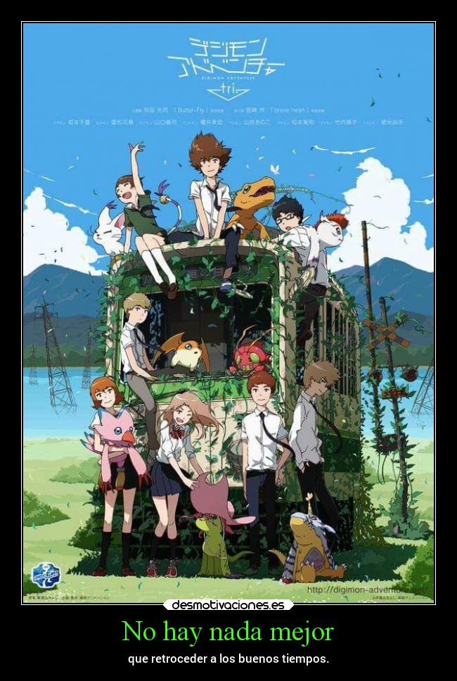 carteles amistad anime digimon tai kari mac izi danieldats desmotivaciones