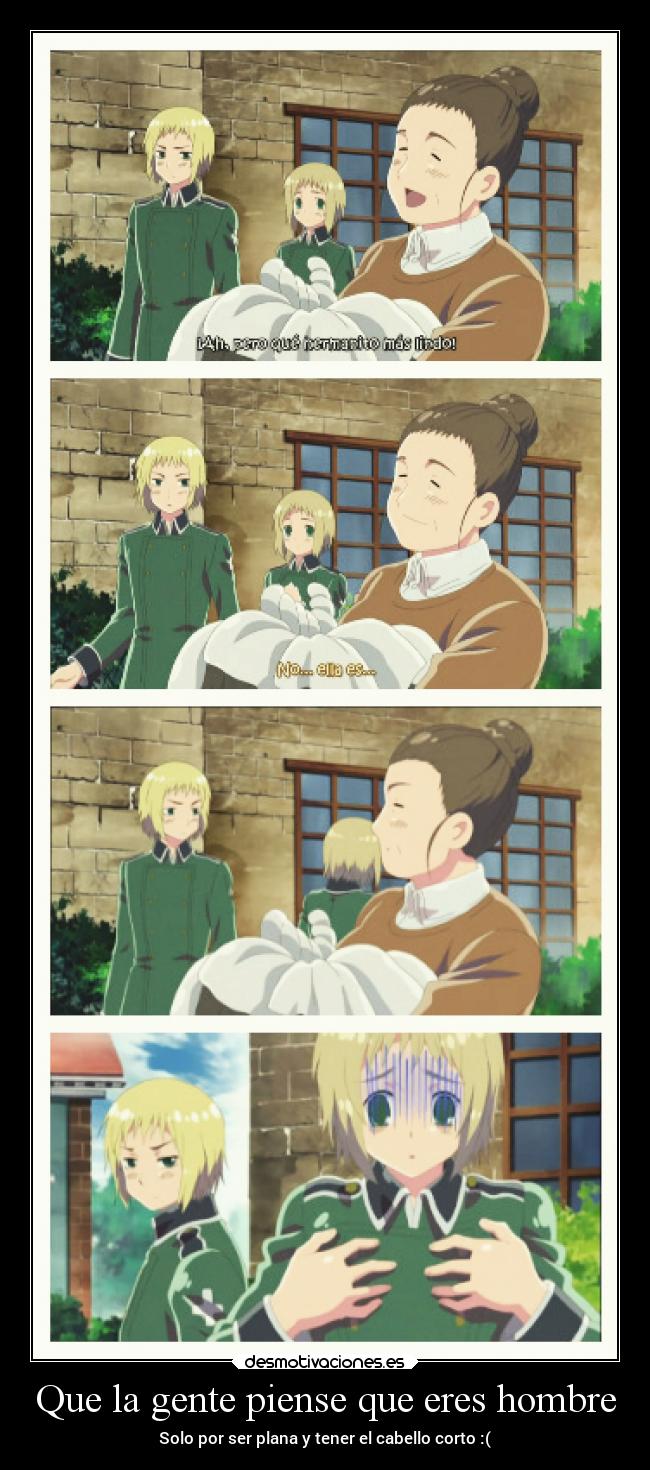 Que la gente piense que eres hombre -