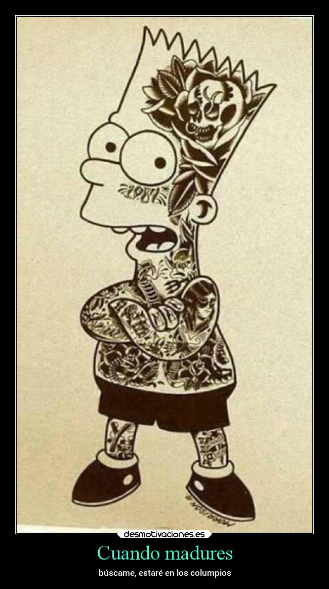 Cuando madures - búscame, estaré en los columpios