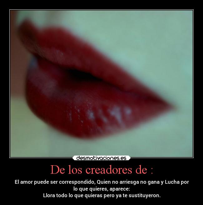 De los creadores de : - 