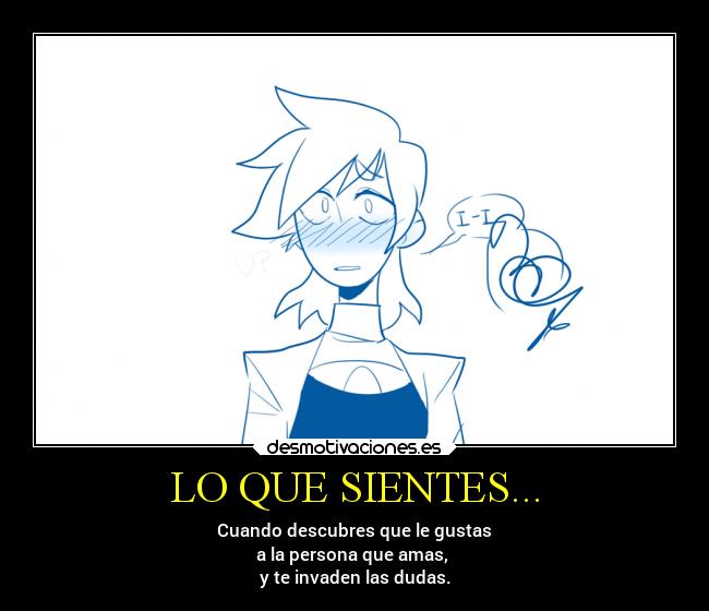 LO QUE SIENTES... - 