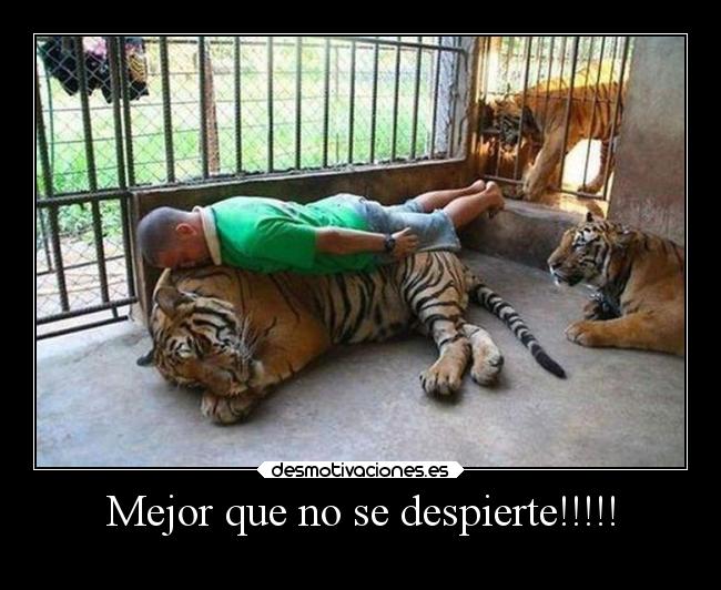 Mejor que no se despierte!!!!! - 