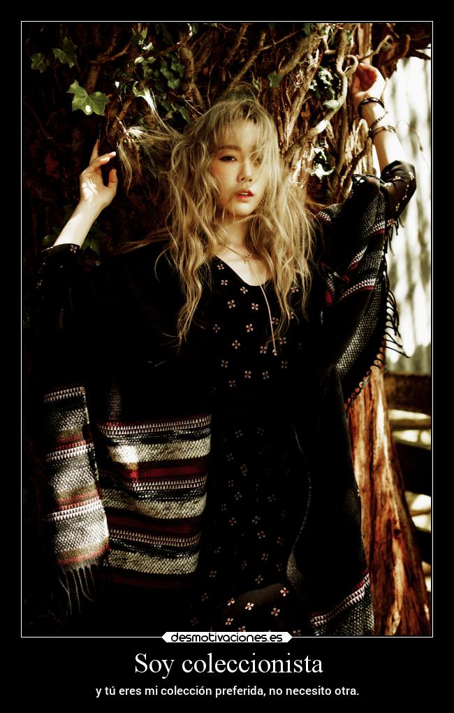 Soy coleccionista -