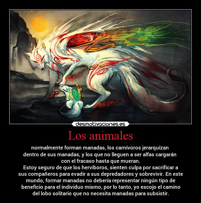 Los animales -