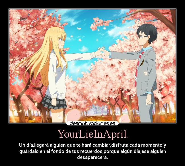 YourLieInApril. -