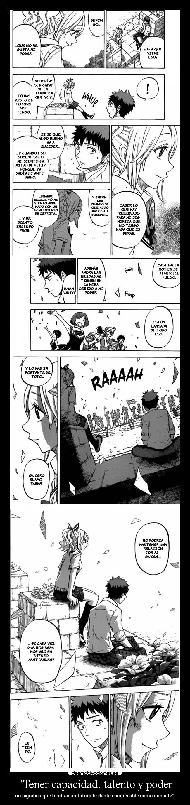 Tener capacidad, talento y poder - 