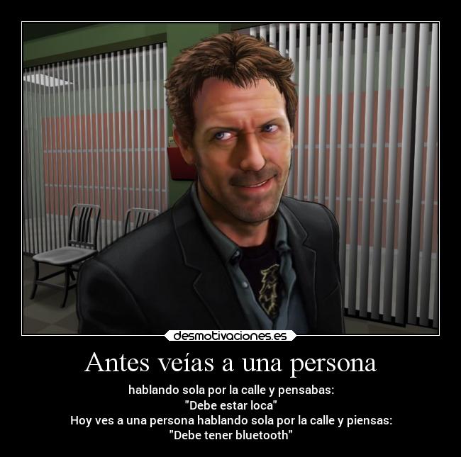 Antes veías a una persona - 