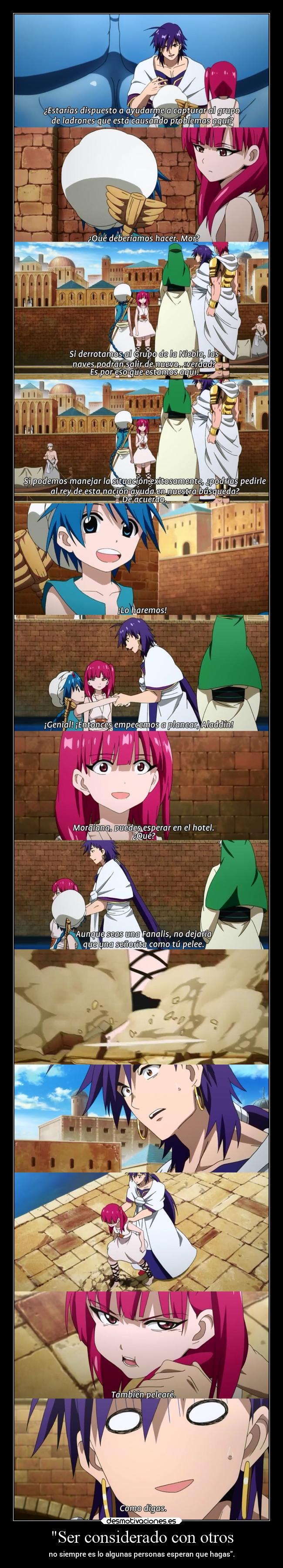 Ser considerado con otros -