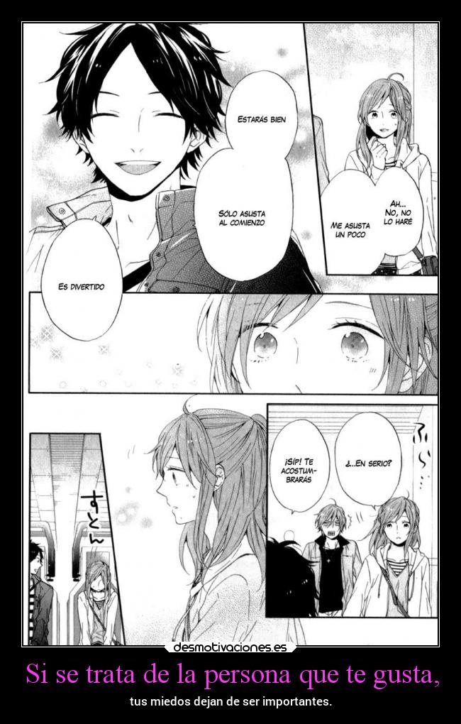 Si se trata de la persona que te gusta, - 