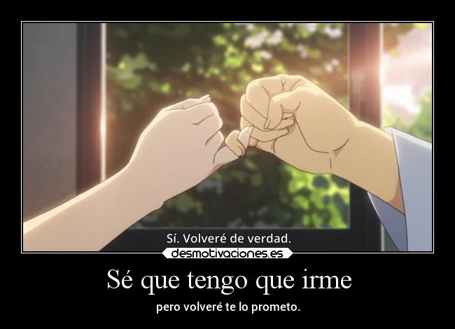 carteles anime promesa desmotivaciones