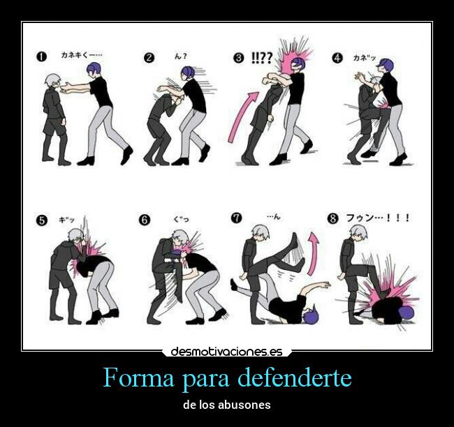 Forma para defenderte - 