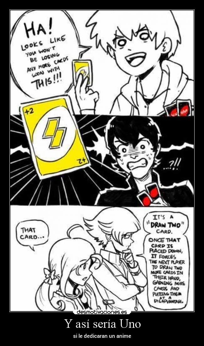 Y así sería Uno - si le dedicaran un anime