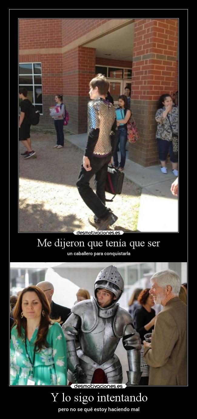 Y lo sigo intentando - pero no se qué estoy haciendo mal