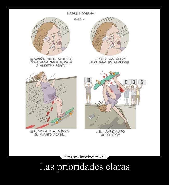Las prioridades claras - 