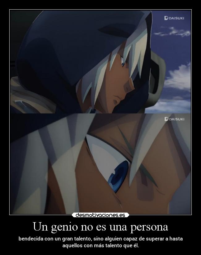Un genio no es una persona - 