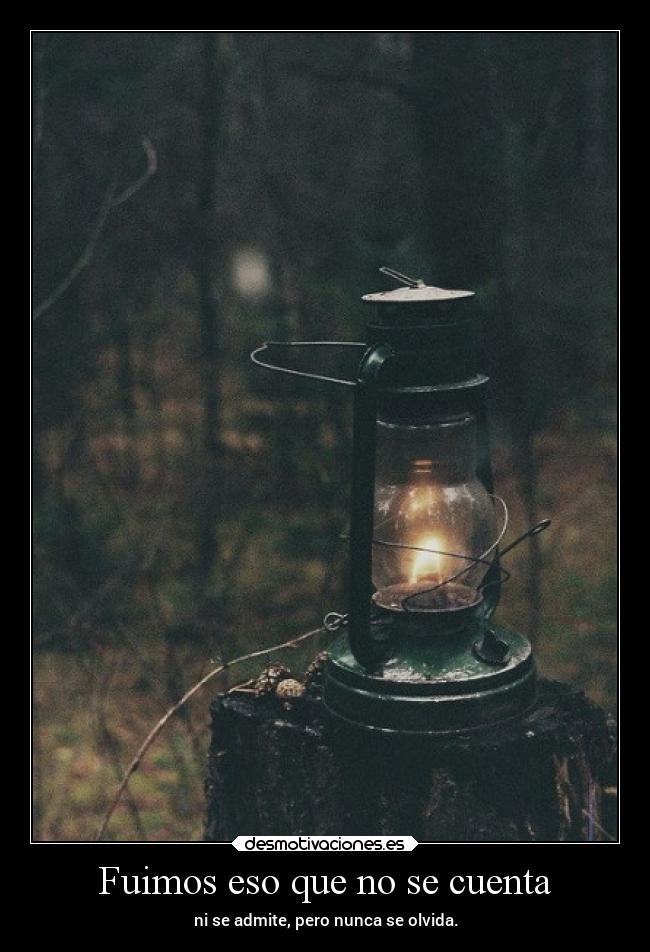 Fuimos eso que no se cuenta -