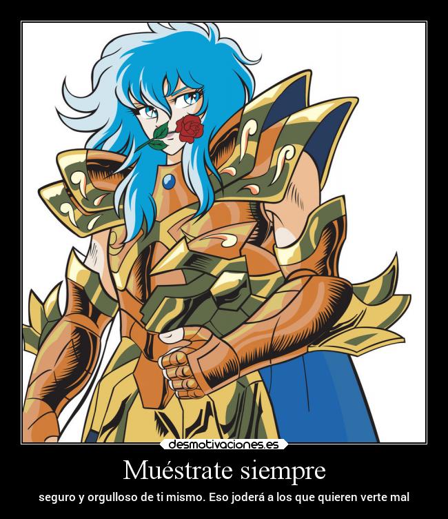 Muéstrate siempre -