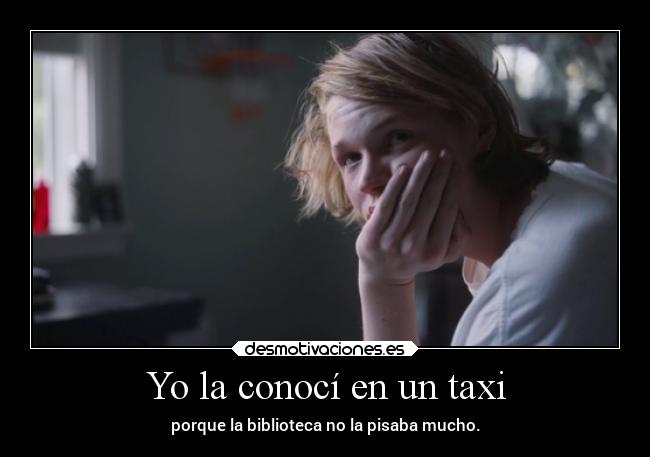 Yo la conocí en un taxi -
