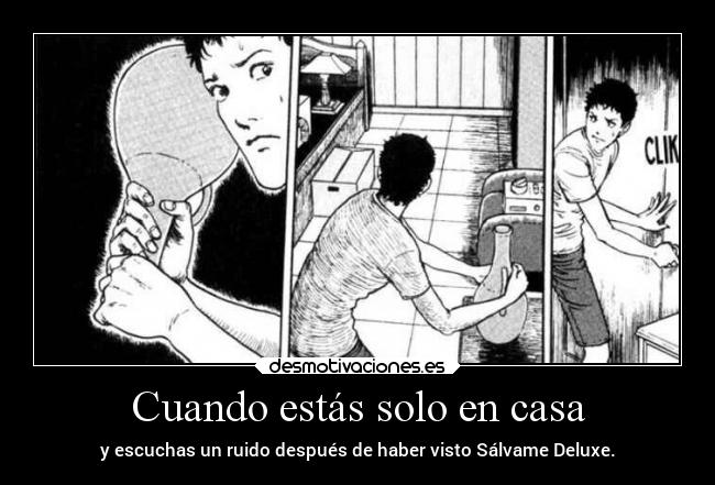 Cuando estás solo en casa -