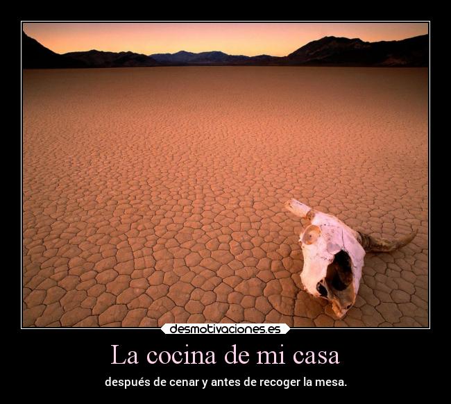 La cocina de mi casa -