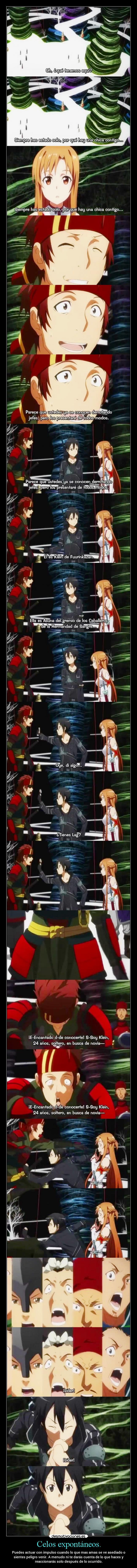 Celos expontáneos. - 